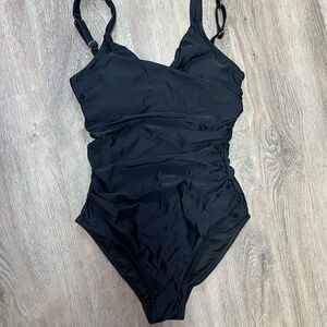 Cupshe Black One-Piece Swimsuit